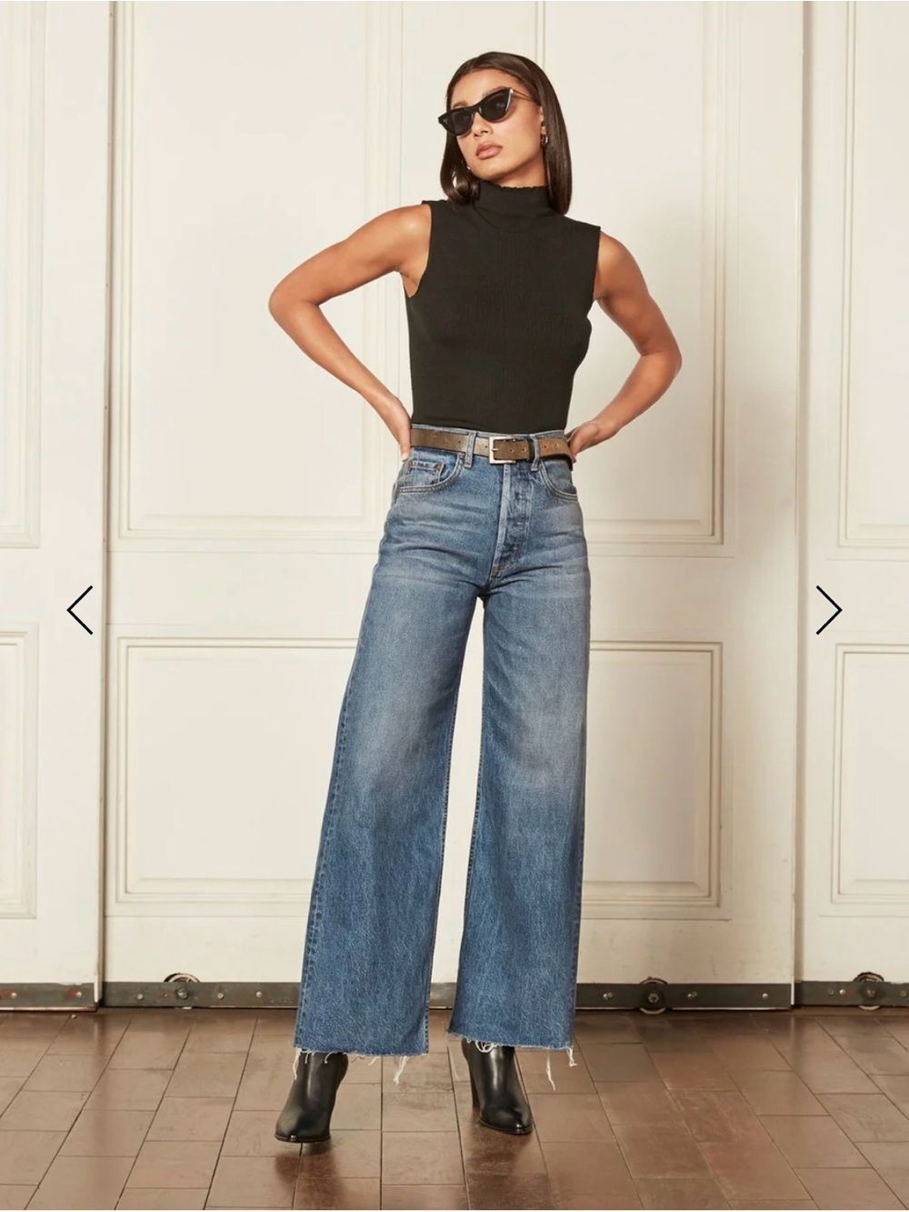 Boyish Jeans the charley wide leg in creed • sz 25